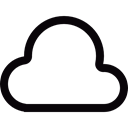 shapes, Cloud Icon, Cloudy, Cloud storage, Cloud Outline Black icon