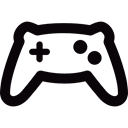 gamepad, game controller, hardware, Tools And Utensils Black icon