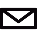 e-mail, web, Email, Message Black icon