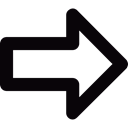 Arrow, Directional Sign, Arrows, right Black icon