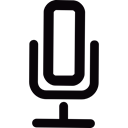 Audio, record, Microphone, Tools And Utensils Black icon