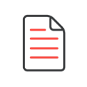 File, document, Text, Page Black icon