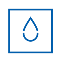 water, Blue, Element, square Black icon