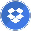 documents, dropbox, storage, share, Cloud, files RoyalBlue icon