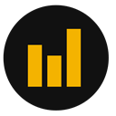 Analytics, report, chart, Business, graph Black icon