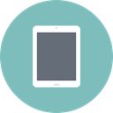 Mobile, ipad, Android, mini, Air, Tablet, Device MediumAquamarine icon