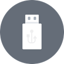 Flash, External, drive, hardware, stick, Computer, Usb DimGray icon