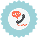 telephone, customer service, Customer, support, consultant, Assistant LightBlue icon