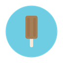 Chocolate, Dessert, stick, Cream, Ice SkyBlue icon