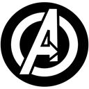 Comic, Agents, Avangers, Marvel Black icon