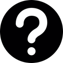 signs, question mark, question, Questioning Black icon