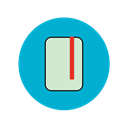 school, notepad, Notebook, Book, homework DarkTurquoise icon