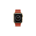 Bright, Edition, Apple, red, gold, modern, watch, buckle, product Black icon