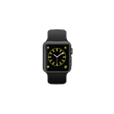 Aluminium, product, space, gray, Black, sport, watch, Apple, Band Black icon