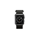 Apple, Leather, watch, Loop, Black, product Black icon