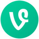 Social, entertainment, Vine, video LightSeaGreen icon