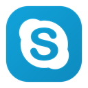 Logo, Communication, Call, Skype, Chat, Social LightSeaGreen icon