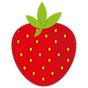 food, Berry, breakfast, Snow, Fruit, stick, Ice Firebrick icon