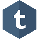 network, Social, social media, Tumbler DarkSlateGray icon