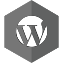 Wordpress DimGray icon