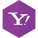 talk, Messenger, Email, Message, yahoo DarkOrchid icon