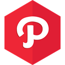 social media, social network, path Crimson icon