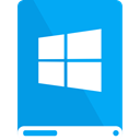 windows, drive, White, Lb DeepSkyBlue icon