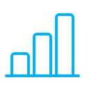 infographic, progress, graph, Schedule, columns, chart Black icon