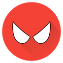 hero, Man, superhero, saver, Spiderman, Super, spider Tomato icon