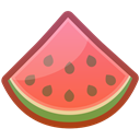 juicy, watermelon, Dessert, food, sweet Black icon