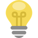 bulb, thought, Energy, Electric, Idea, light, lamp Khaki icon