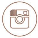 Social, Circles, media, Instagram, Pictures, neon, line Black icon