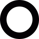 shapes, Circle, Hole, Rondure, Circular, ring Black icon