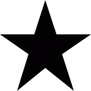 web, Favorite, Like, Star Shape, star, bookmark Black icon
