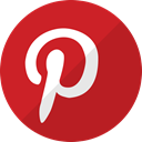 network, pinter, media, Social, pinterest, Communication Firebrick icon