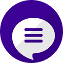 Message, talk, messageme, Cat Indigo icon