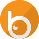 video, movie, Multimedia, Social, Badoo, media DarkOrange icon