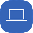 Laptop, Apple, Device SteelBlue icon