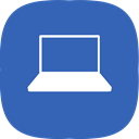 Device, Laptop, Apple SteelBlue icon