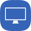 system, Computer, pc, Desktop, monitor, screen SteelBlue icon