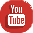 movie, player, Social, youtube, video, media Firebrick icon