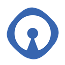 Source, cms, Logo, open SteelBlue icon
