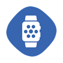 Devices, wearable, Device, internet, Apple, Communication SteelBlue icon
