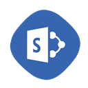 sharepoint, Development, Logo, js, Coding, script SteelBlue icon