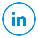 Linkedin, Connection, Circular, Social, network, media, Circle Black icon