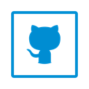 Social, network, square, Connection, share, Github Black icon