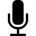 Multimedia, mic, Voice Recorder, radio, Micro, Voice Recording Black icon
