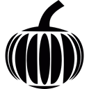 Healthy Food, pumpkins, Fruit, organic, vegetable Black icon