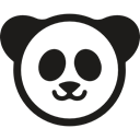 zoo, bear, oriental, Animals, panda, Asian Black icon