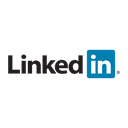Identity, Company, Logo, Linkedin Black icon